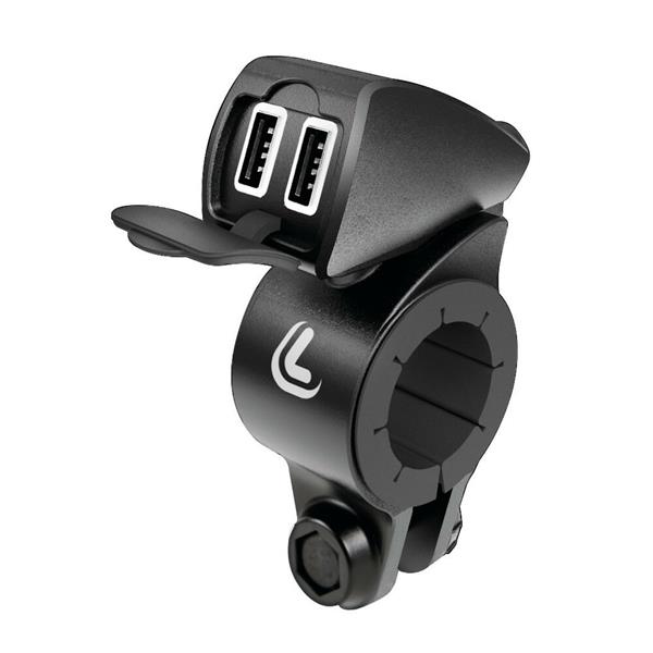 DOPPIO CARICATORE USB FIX TREK RESISTENTE ALL'ACQUA