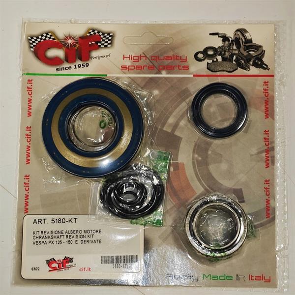 KIT REVISIONE ALBERO MOTORE PX 125 PX 150 E DERIVATE