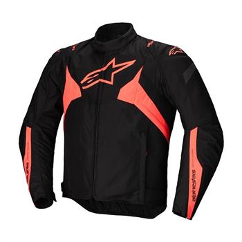 GIACCA ALPINESTARS T-JAWS V4 WP NERO ROSSO FLUO