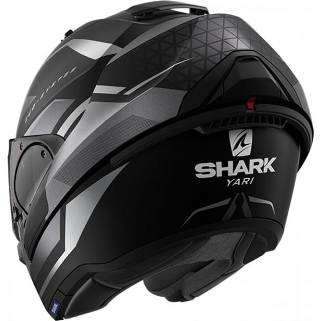 CASCO MODULARE SHARK EVO ES YARI NERO ANTRACITE - 4