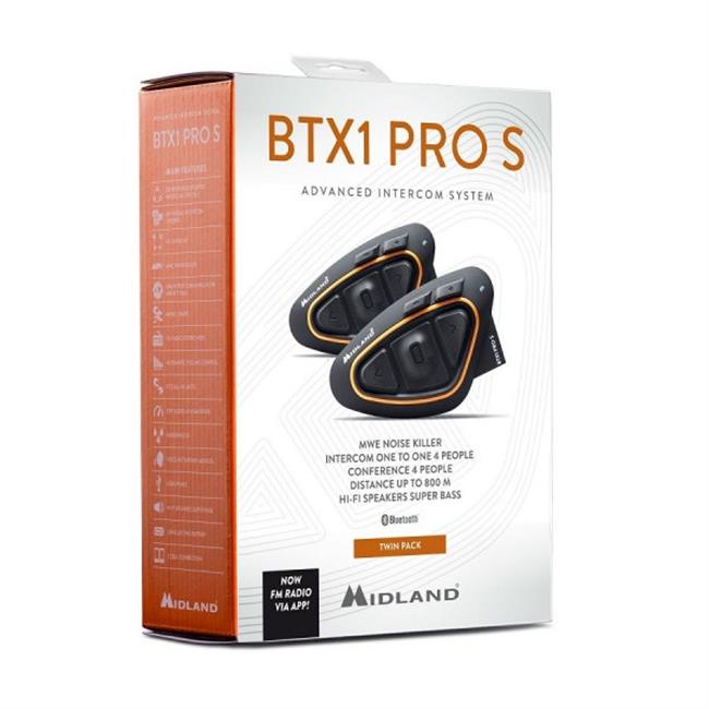 INTERFONO MIDLAND BTX1 PRO S DOPPIO - 2