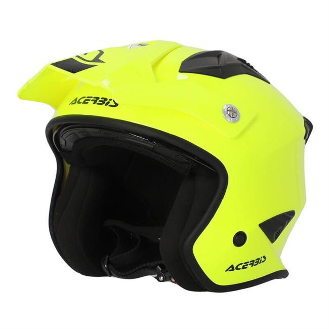 CASCO ACERBIS JET ARIA GIALLO - 1