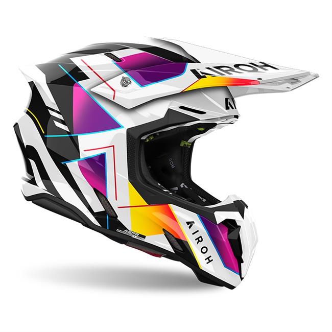 CASCO AIROH TWIST 3 RAINBOW GLOSS - 1