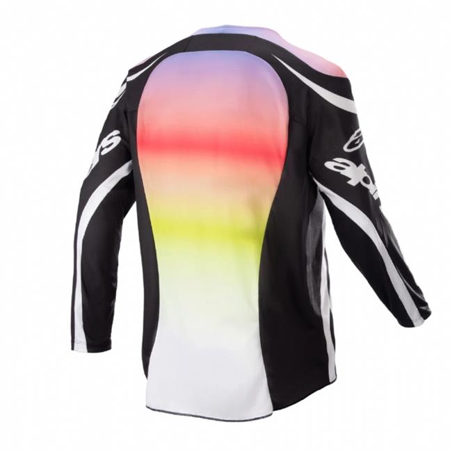 MAGLIA ALPINESTARS RACER SEMI COL. BLACK MULTICOLOR - 1