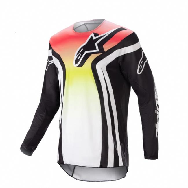 MAGLIA ALPINESTARS RACER SEMI COL. BLACK MULTICOLOR - 2