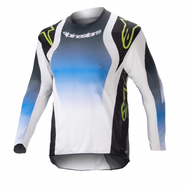 MAGLIA ALPINESTARS BIMBO RACER PUSH COL. NIGHTLIFE BLUE WHITE - 1