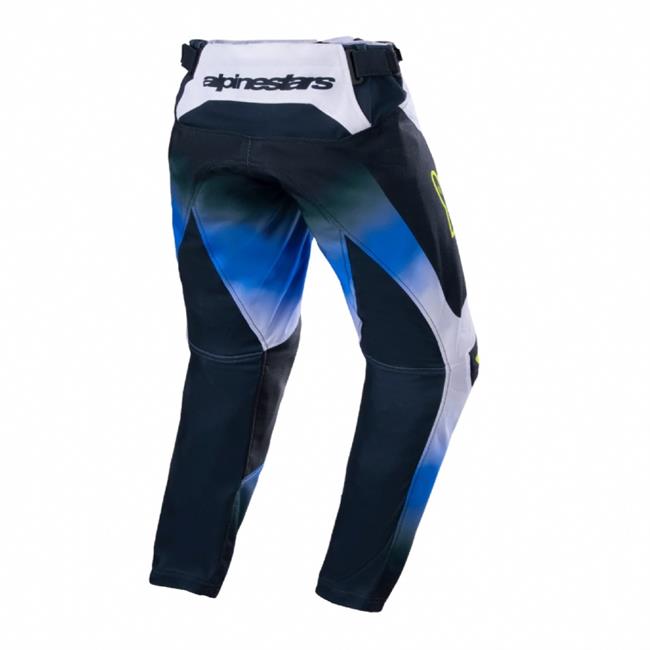 PANTALONE ALPINESTARS BIMBO RACER PUSH COL. NIGHTLIFE  BLUE WHITE - 2