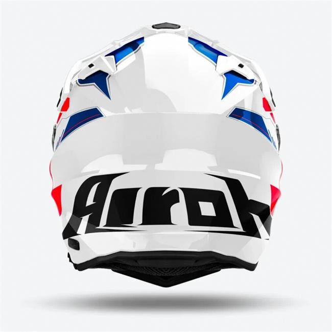 CASCO AIROH COMMANDER 2 REVEAL BLUE/RED GLOSS - 3