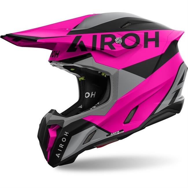 CASCO AIROH TWIST 3 KING PINK MATT - 2