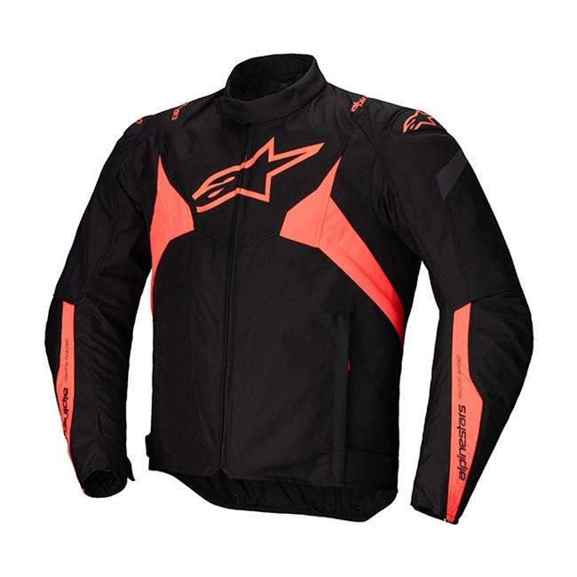 GIACCA ALPINESTARS T-JAWS V4 WP NERO ROSSO FLUO - 2